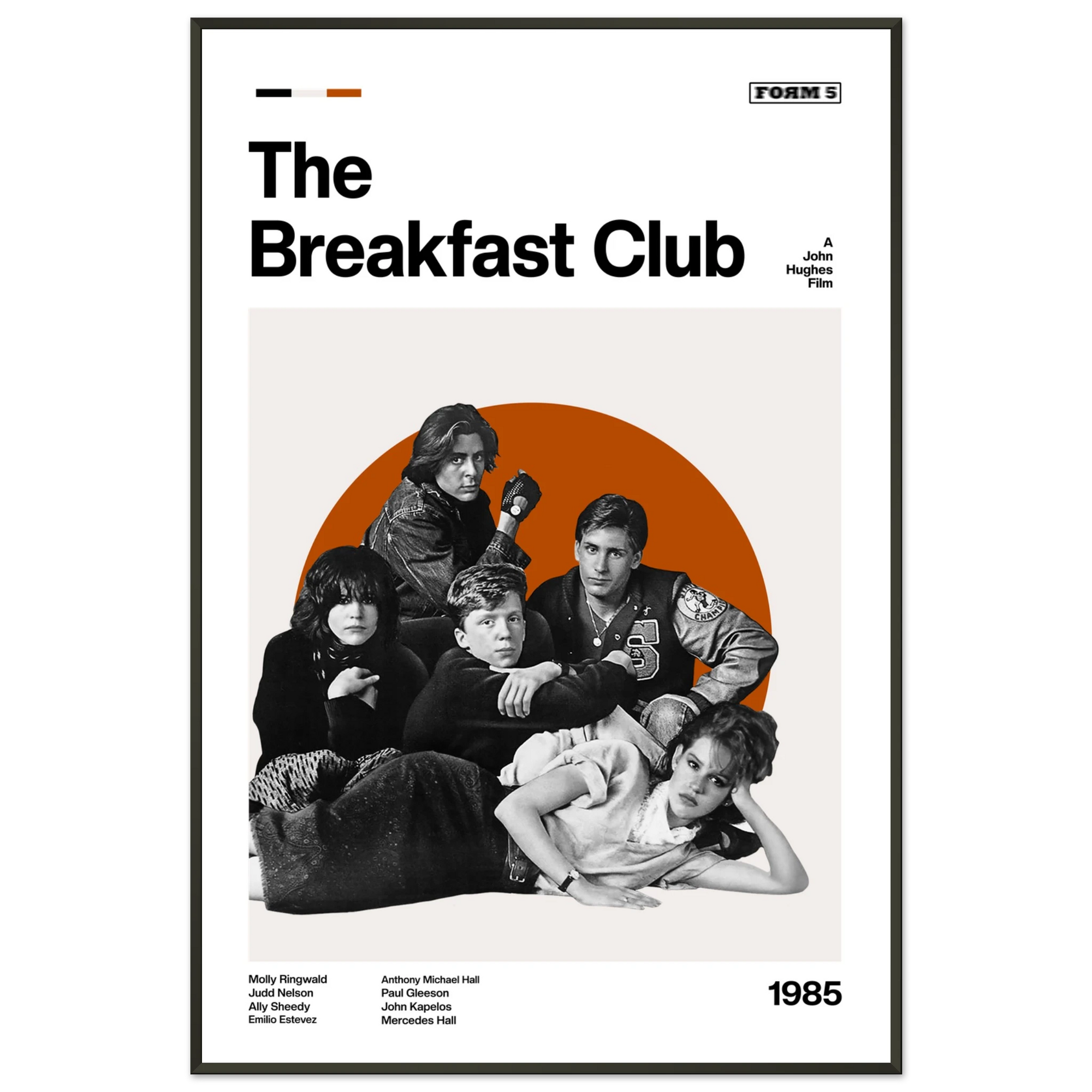 The Breakfast Club Poster — Art Print | Form Five