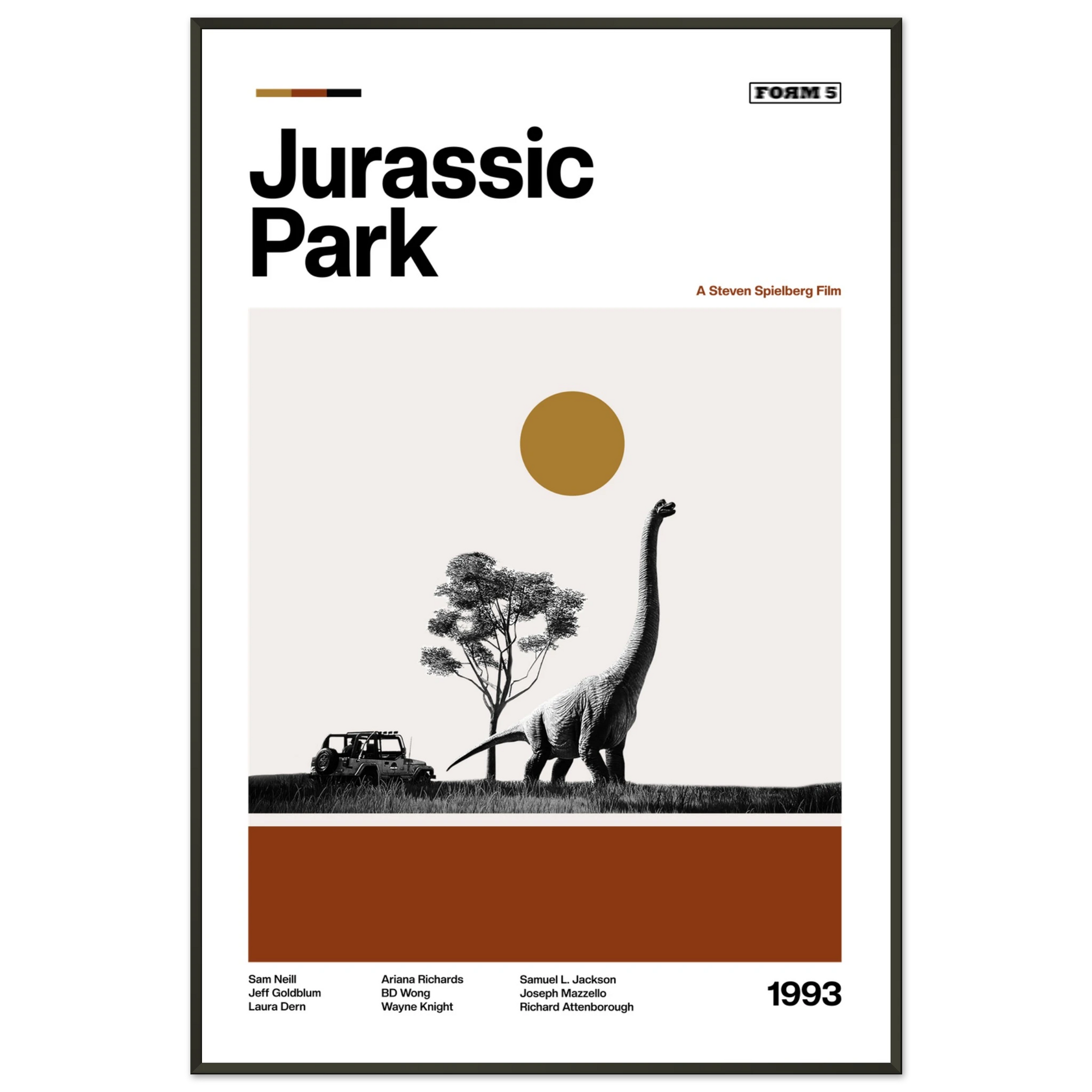 Jurassic Park Poster — Art Print | Form Five