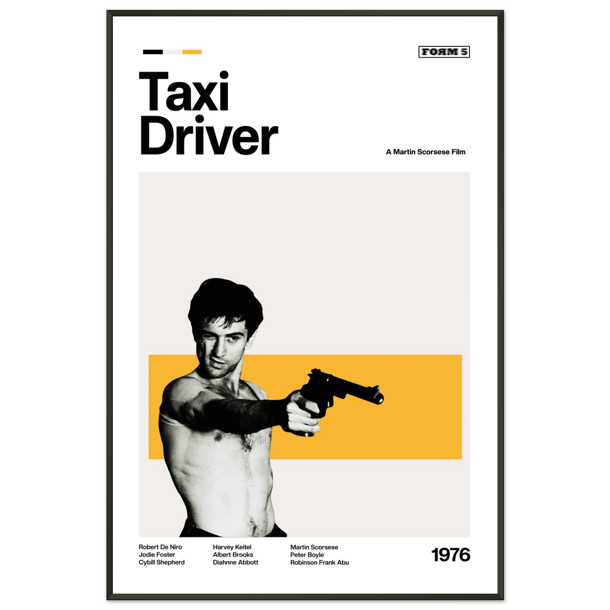 Taxi Driver Poster — Art Print | Form Five