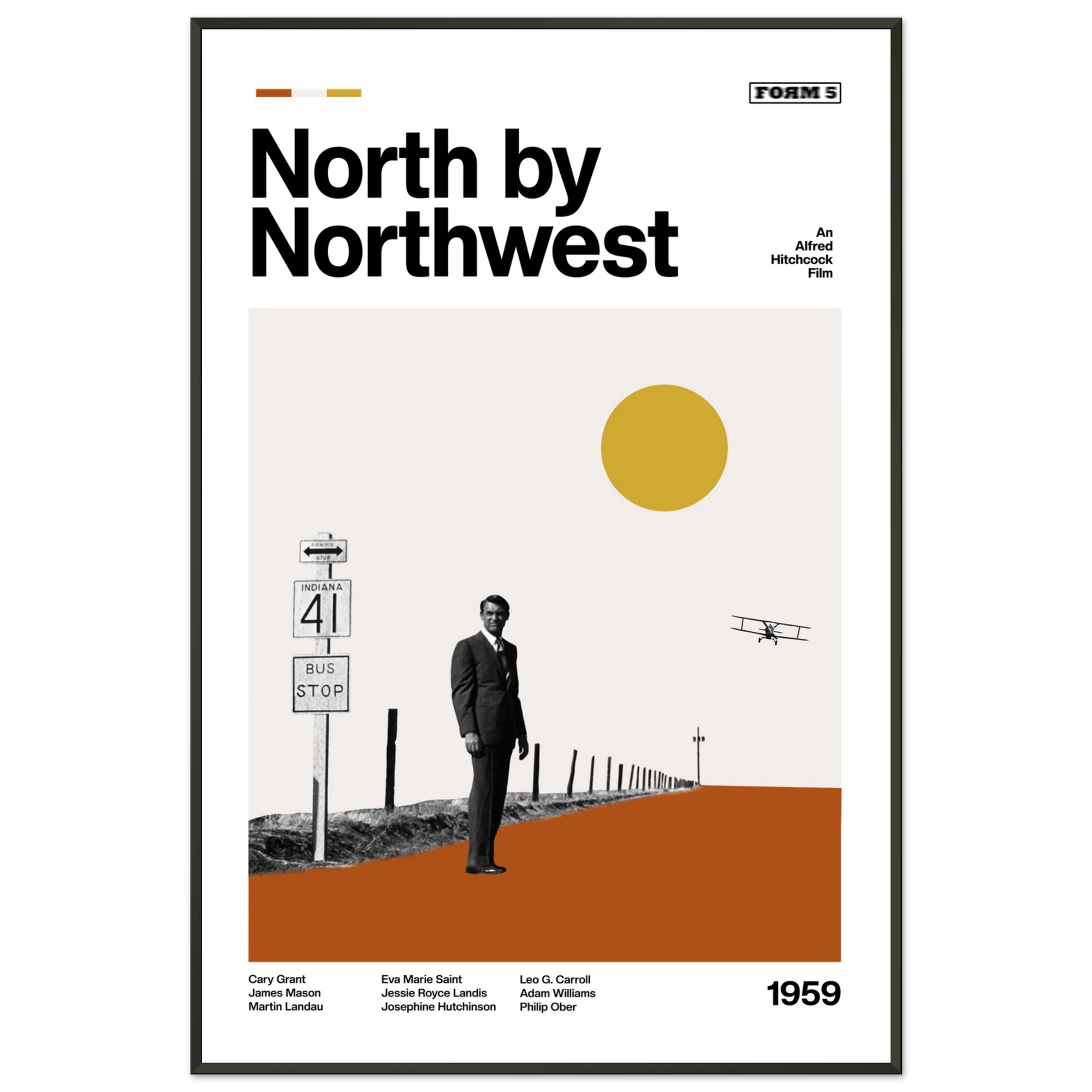 North by Northwest Poster — Art Print | Form Five