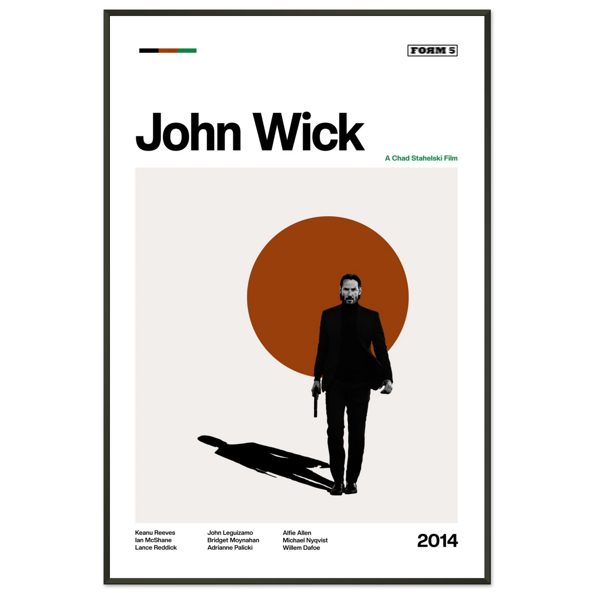 John Wick Poster — Art Print | Form Five