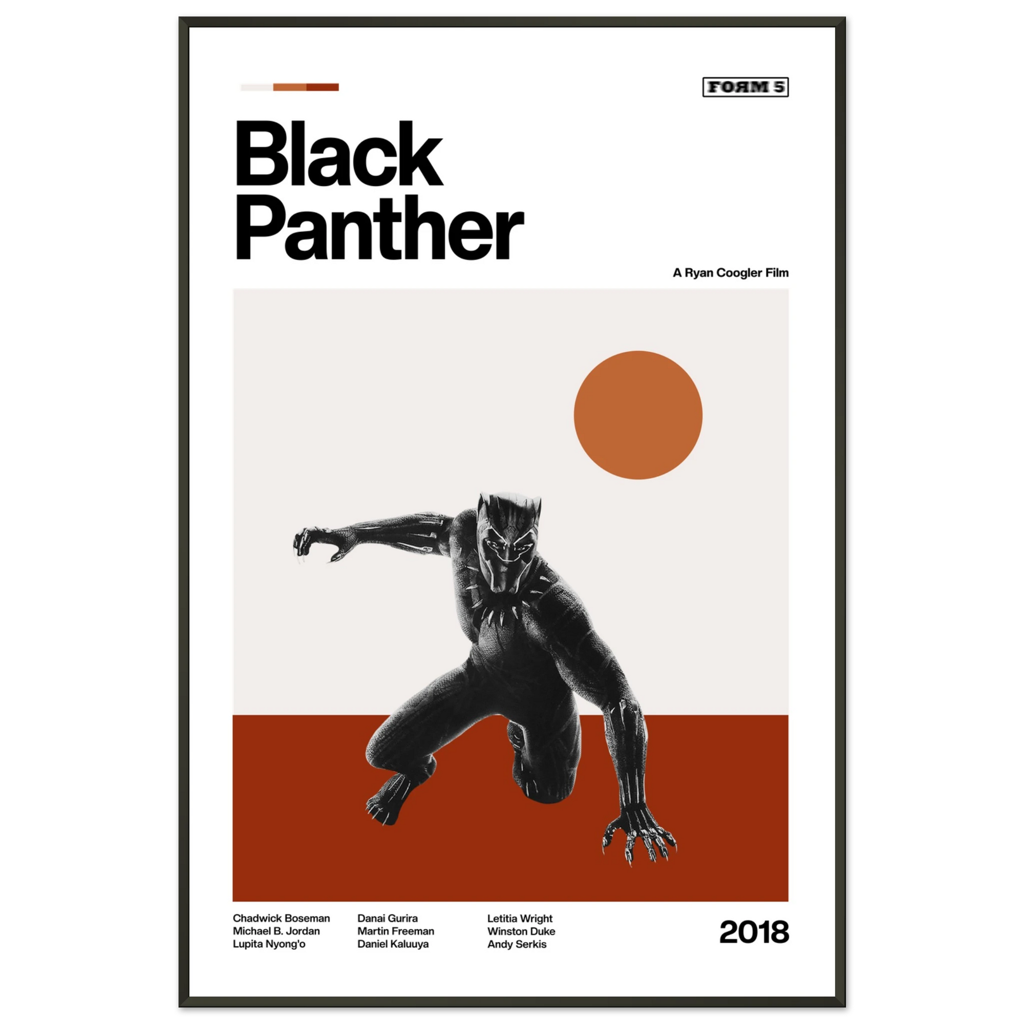 Black Panther Poster — Art Print | Form Five