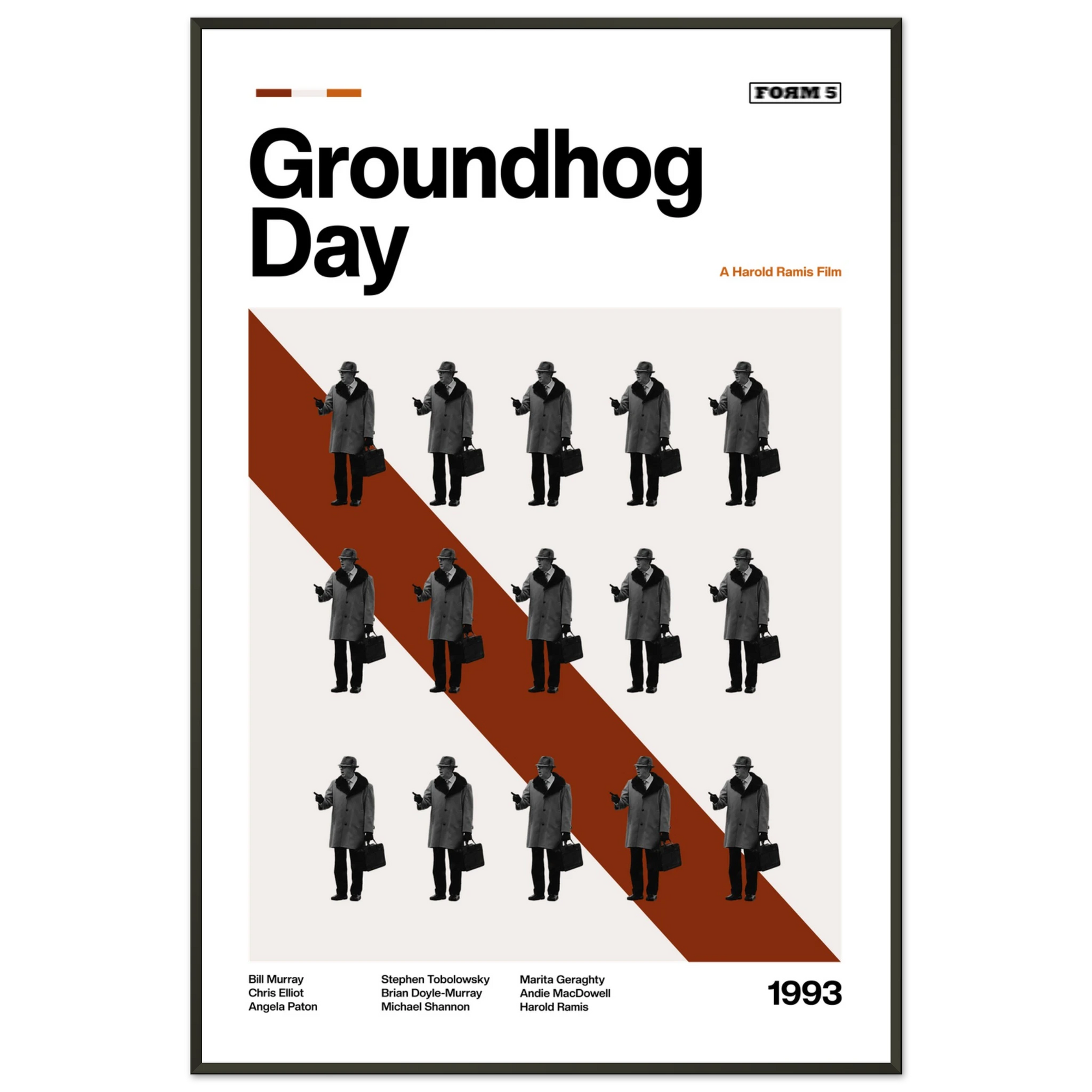 Groundhog Day Poster — Art Print | Form Five
