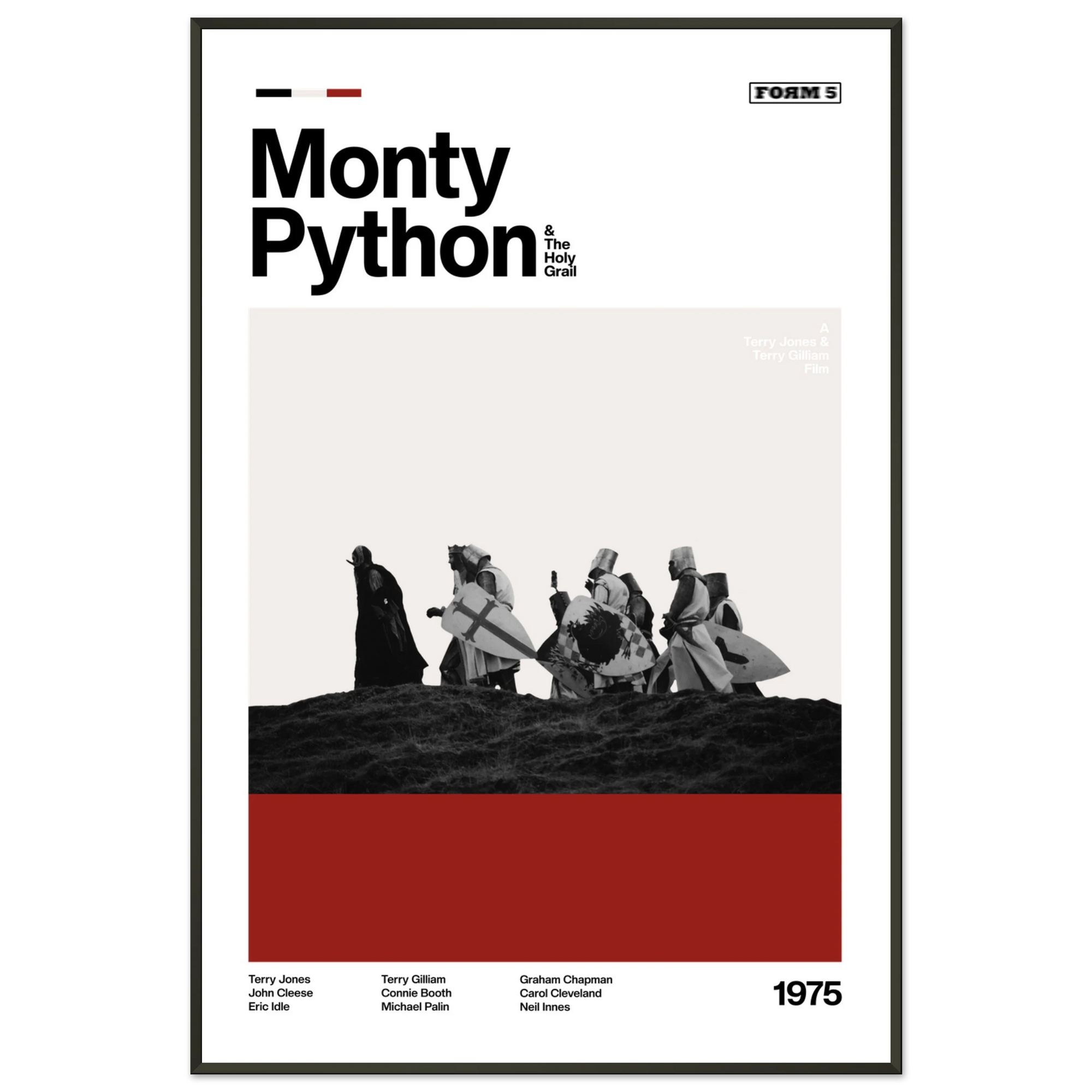 Monty Python & The Holy Grail Poster — Art Print | Form Five