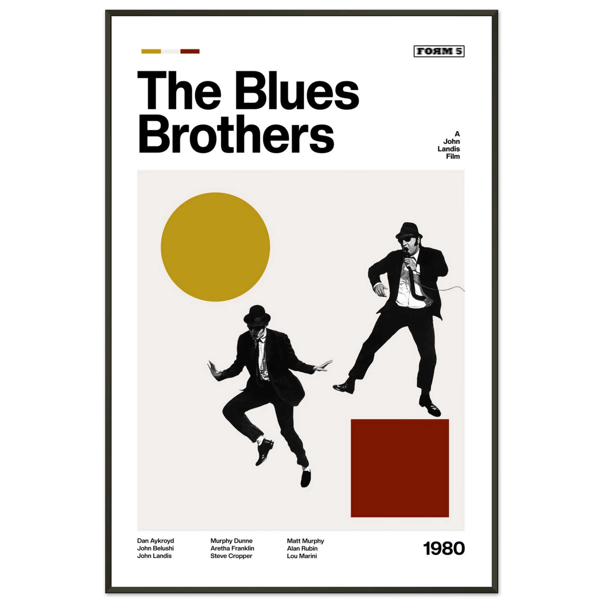 The Blues Brothers Poster — Art Print | Form Five