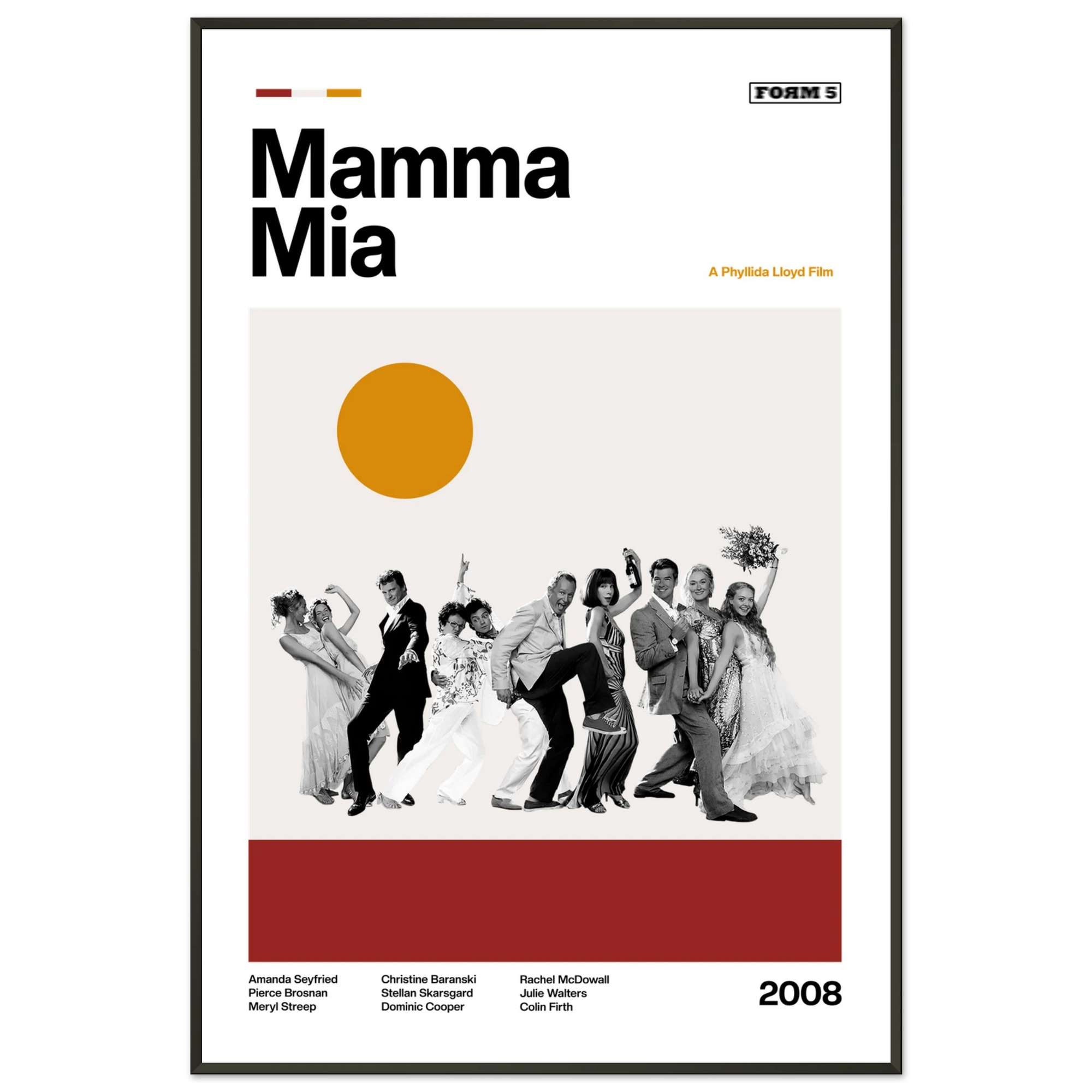 Mamma Mia Poster — Art Print | Form Five