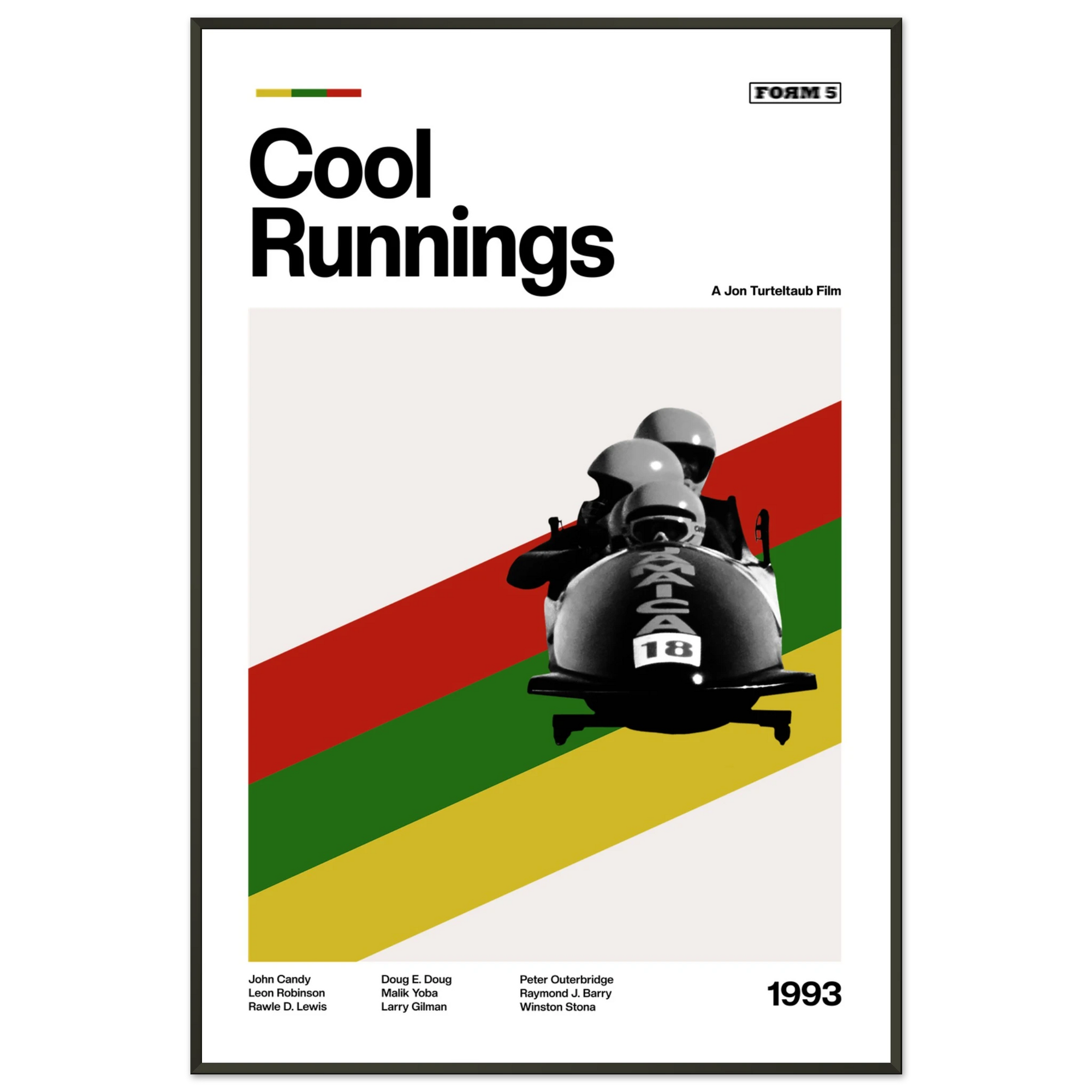 Cool Runnings Poster — Art Print | Form Five
