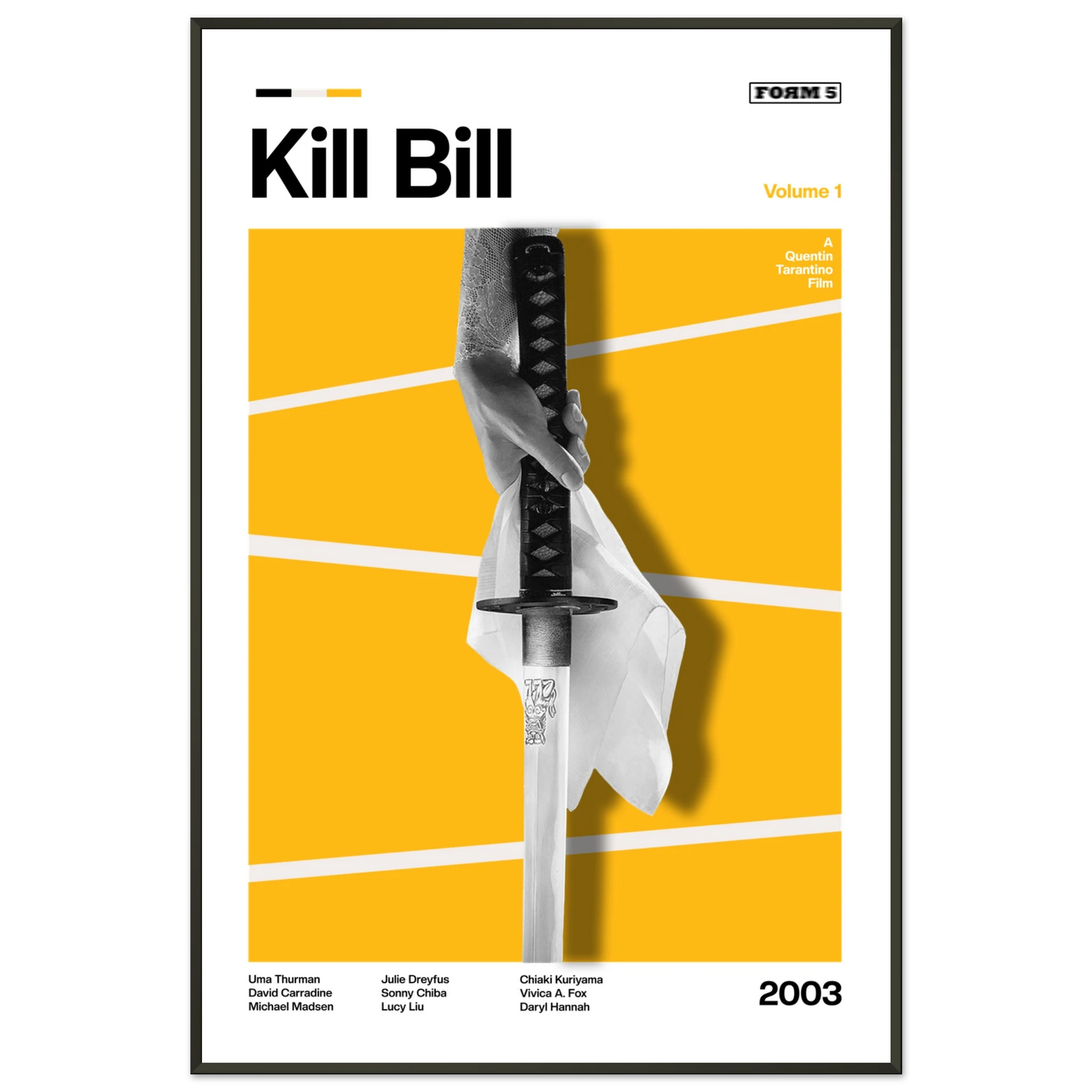 Kill Bill Poster — Art Print | Form Five