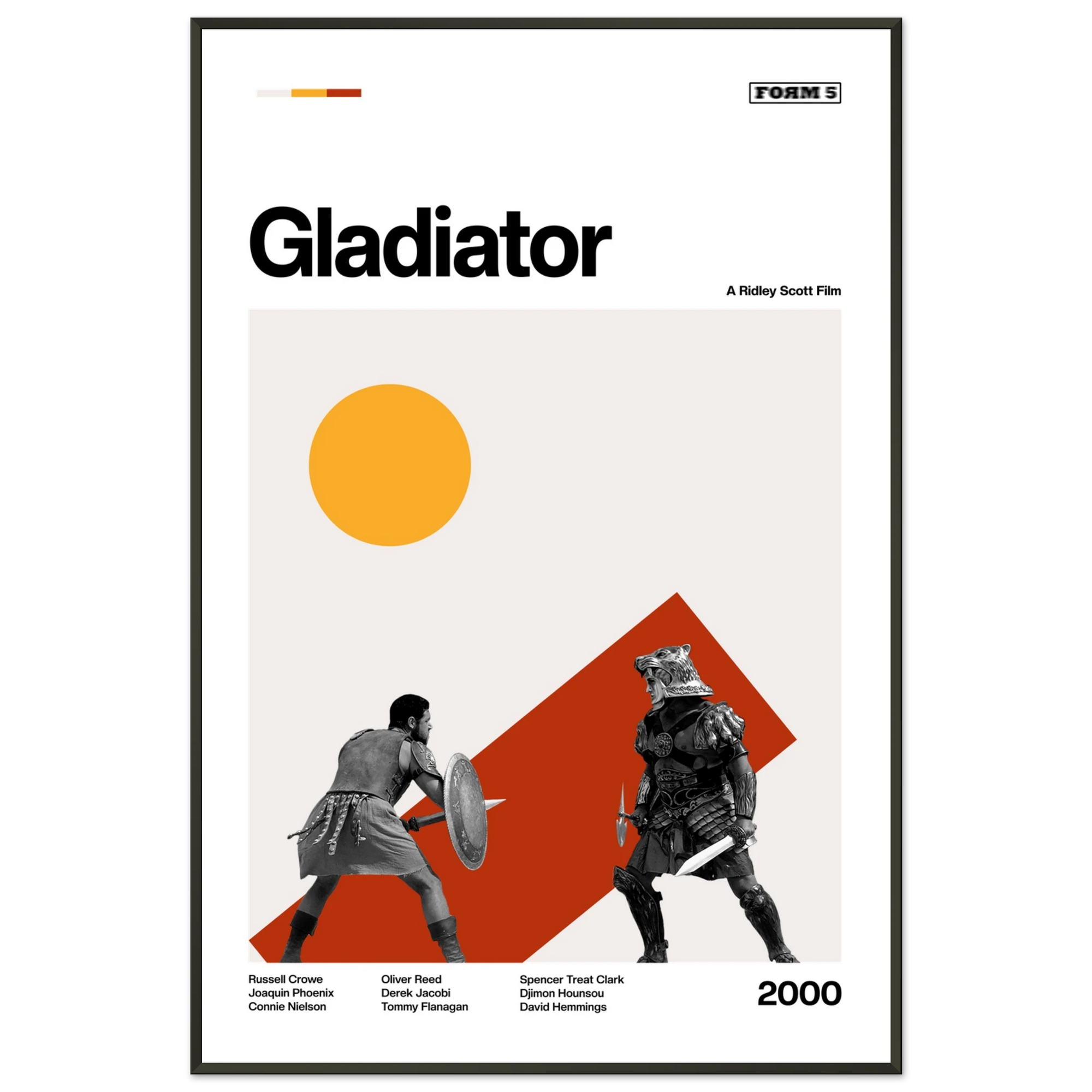 Gladiator Poster — Art Print | Form Five
